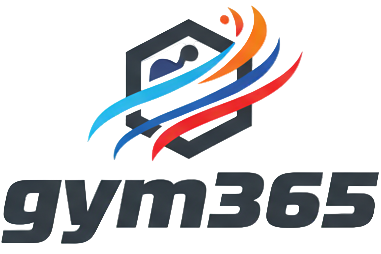 logo for a fitness brand called gym365